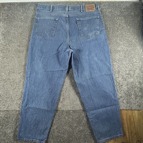 Levi's 560 Mens Jeans Loose Fit Tapered Leg Blue 40x30 - Picture 14 of 16